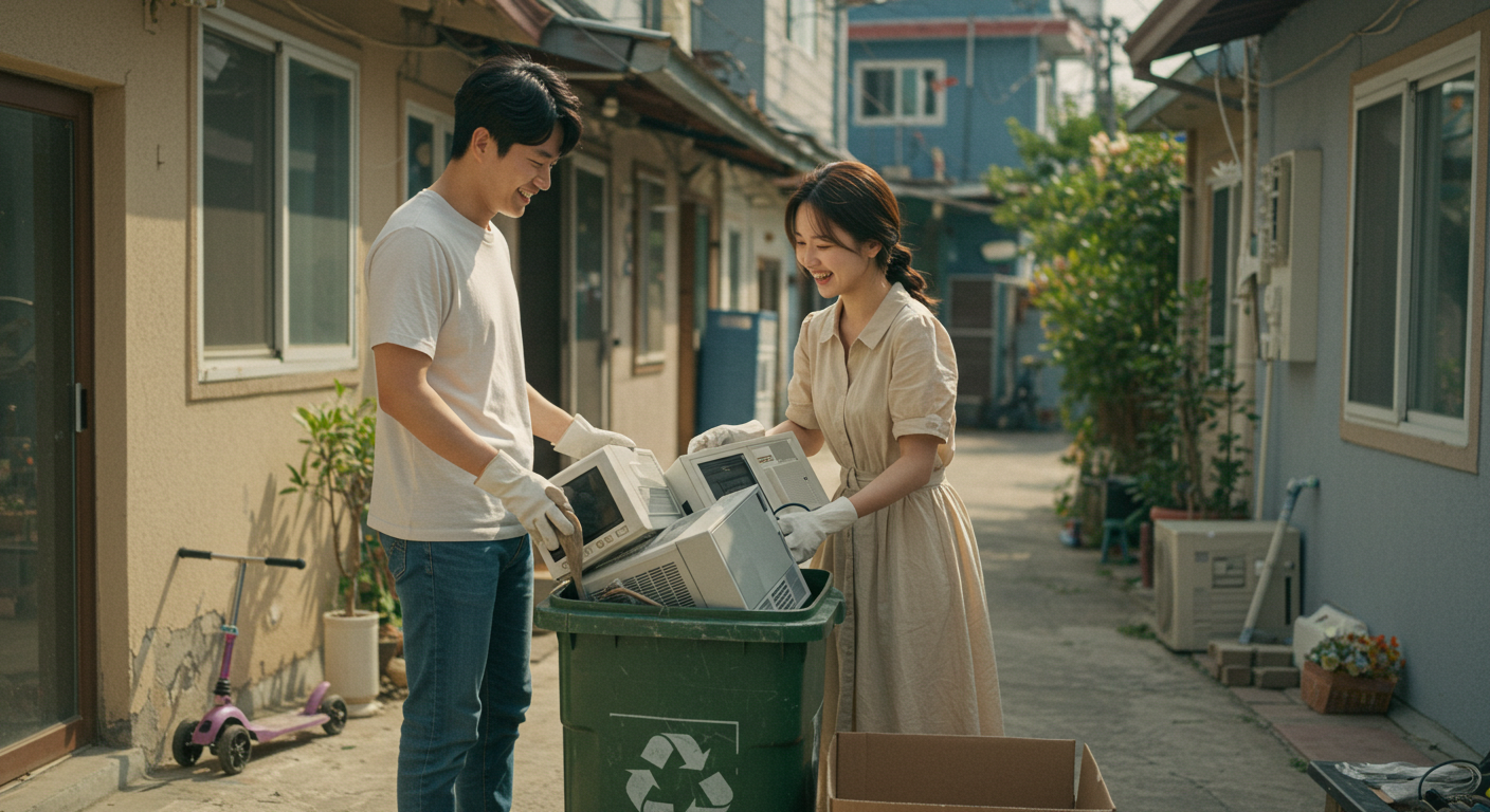 소형 가전제품 버리는 방법