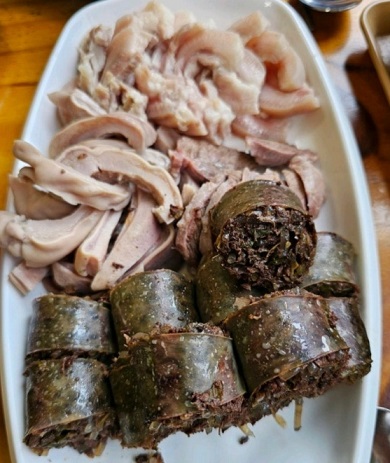 병천순대-오소리감투