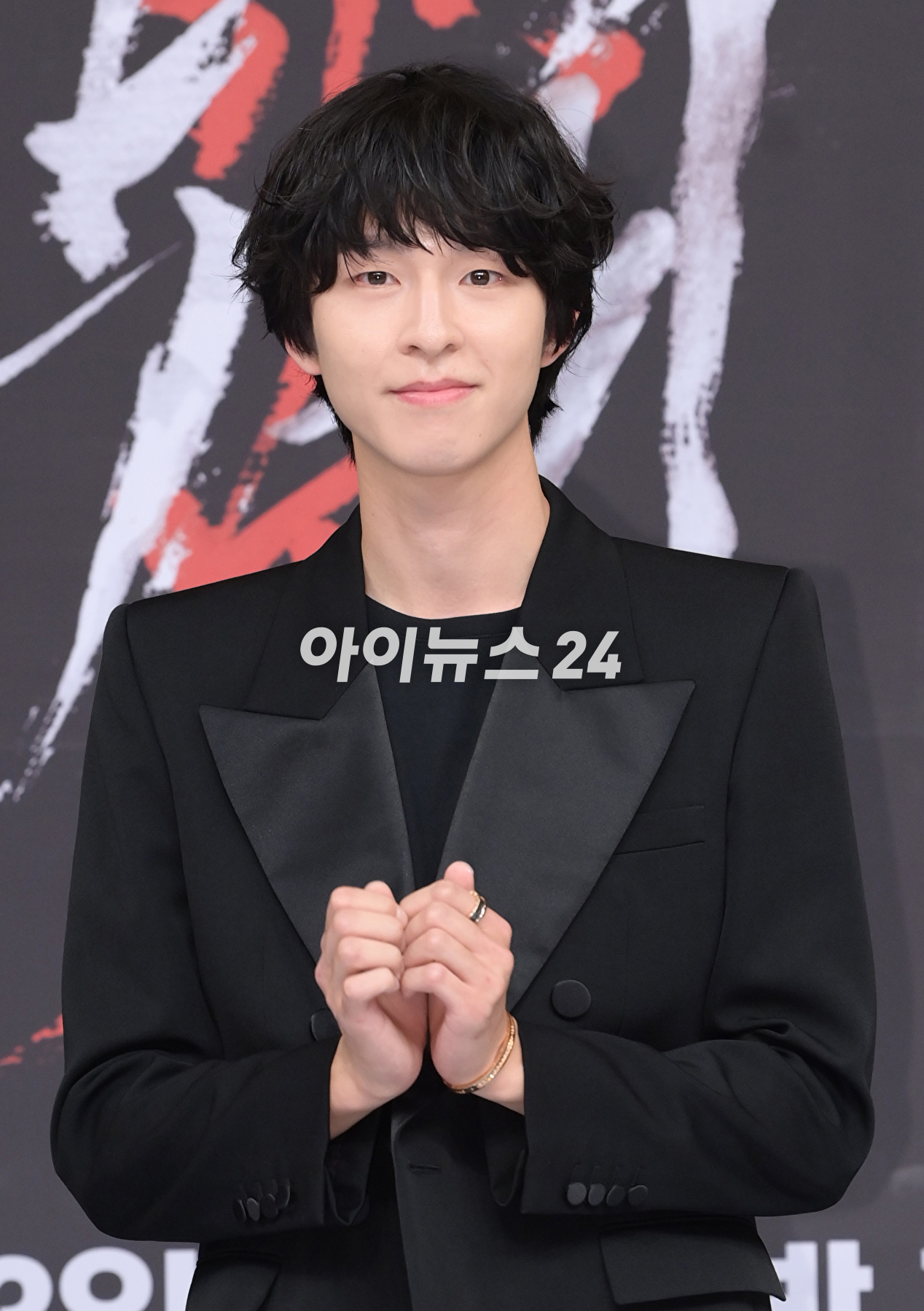 배우 홍경이 23일 오후 서울 양천구 목동 SBS홀에서 진행된 SBS 새 금토드라마 &#39;악귀&#39; 제작발표회에 참석하고 있다. [사진=정소희 기자]