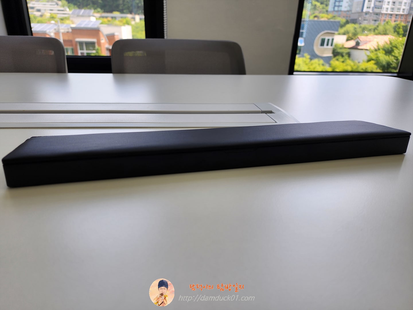 Hagibis 키보드 손목 받침대 패드 인체공학 부드러운 메모리 폼 지원 탁상용 보관함 쉬운 타이핑 통증 완화 사무용 가정용