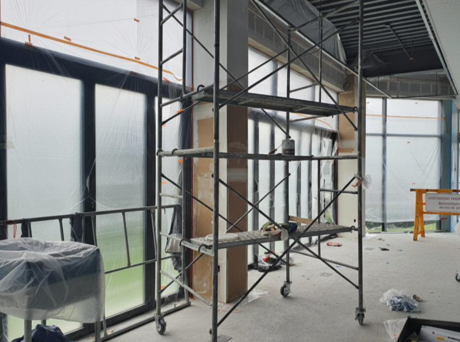 pt아시바 조립후 작업 모습