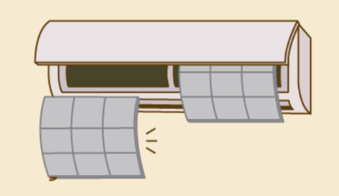에어콘 자가 청소 방법 필터 냉각핀 실외기