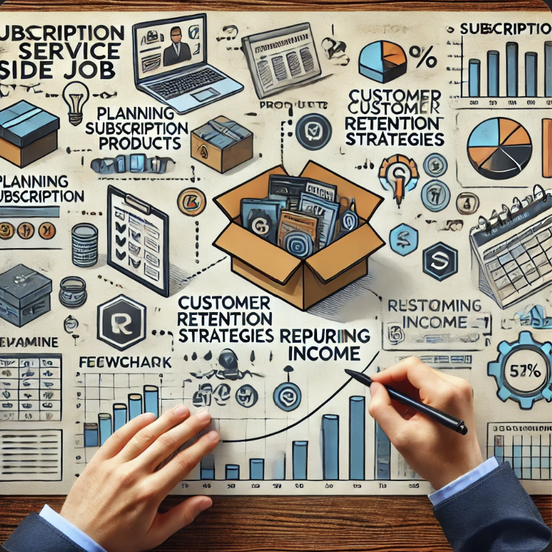 구독서비스 부업 관련 자료