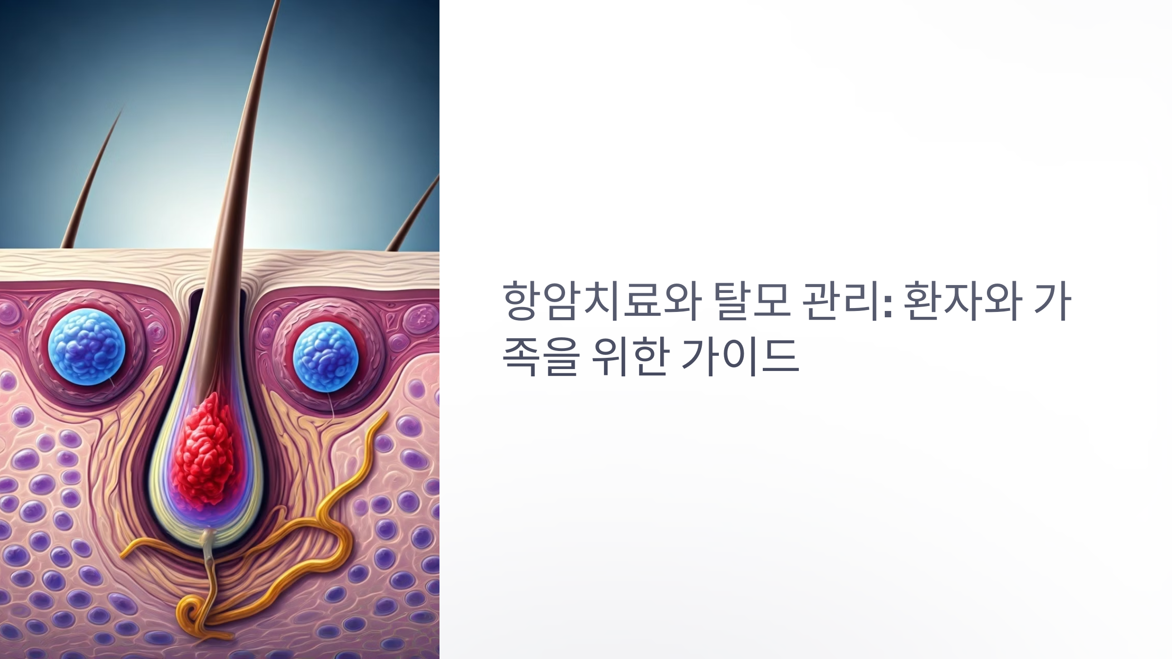 항암치료 탈모 관리와 가발선택