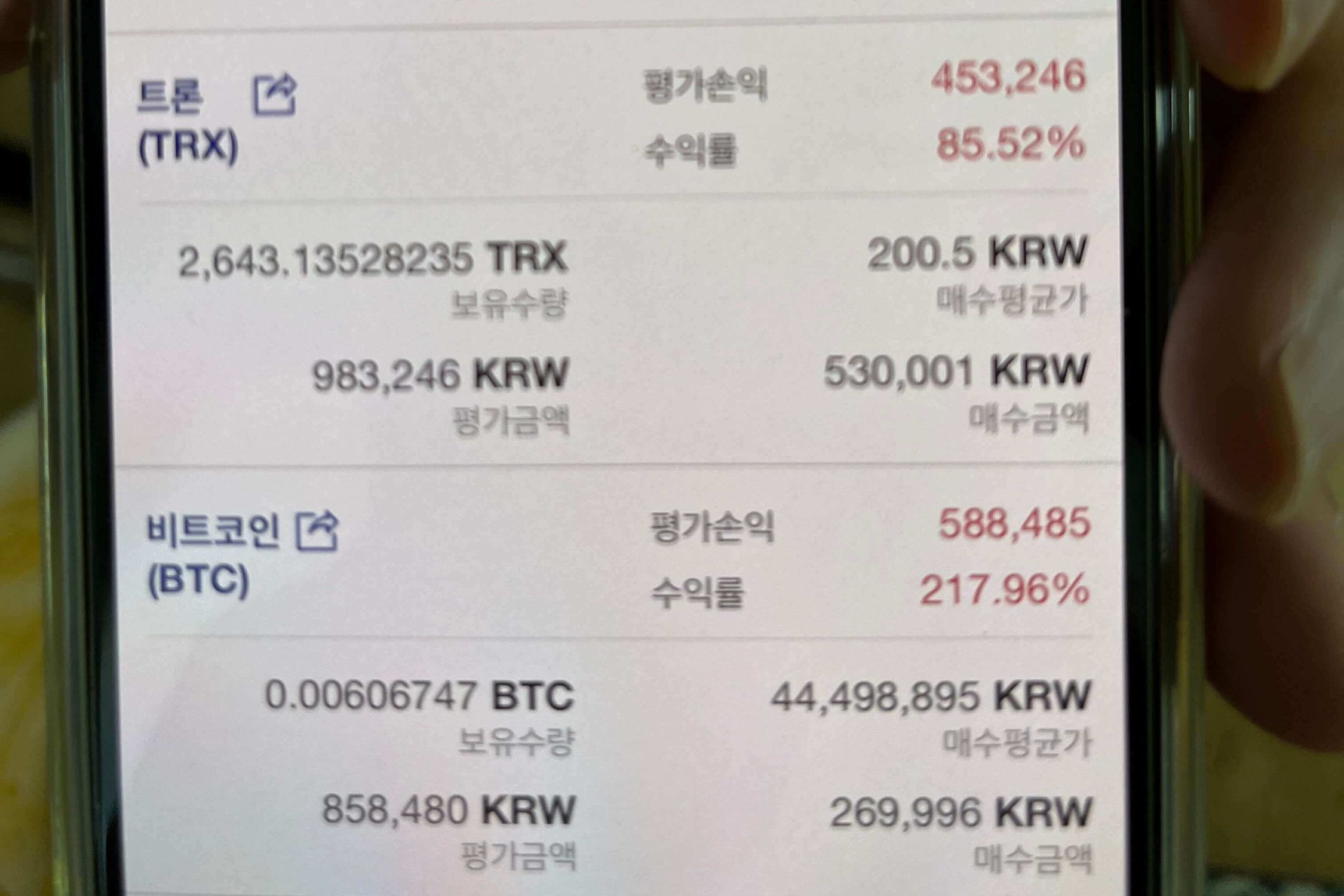 연습용 투자 결과 공유