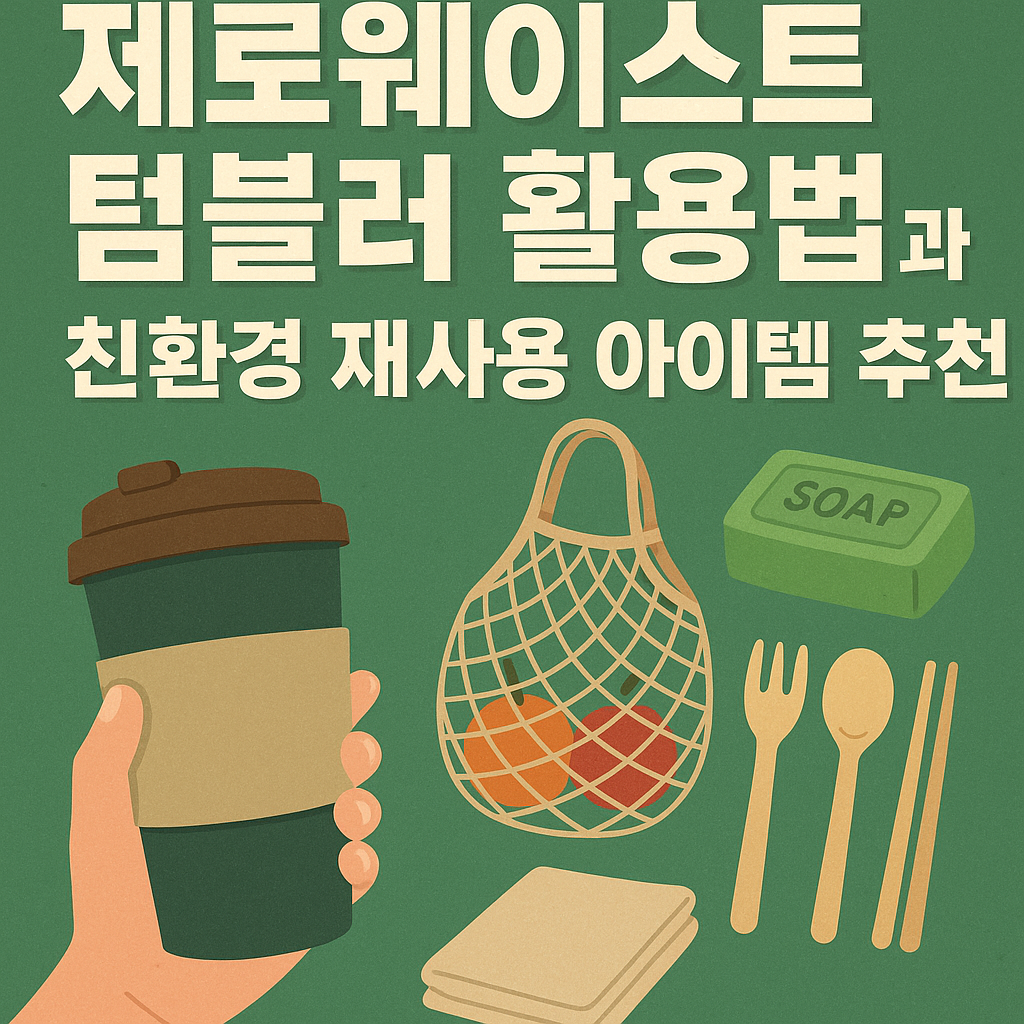 제로웨이스트 텀블러