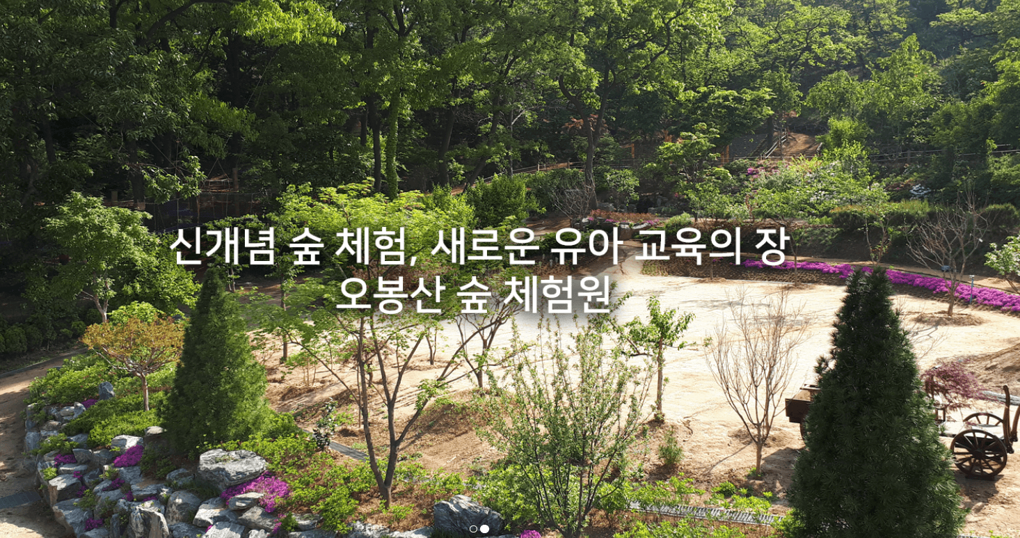 아이랑 인천 가볼만한곳 추천! 오봉산유아숲체험원 체험 프로그램 총정리