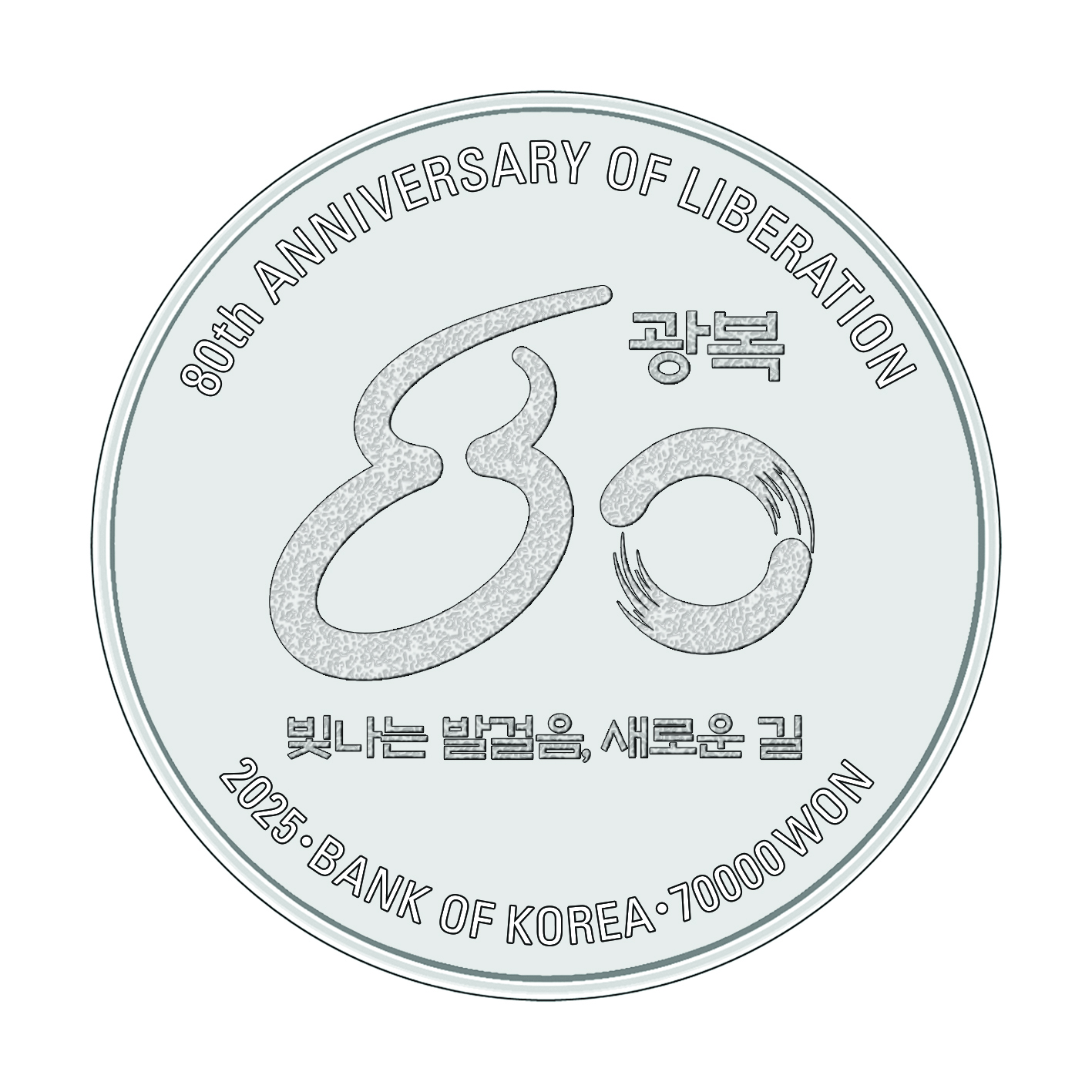 광복80주년 기념주화 한국조폐공사 한국은행 NH농협은행 우리은행 온라인오프라인접수 추첨식판매 대한민국기념주화