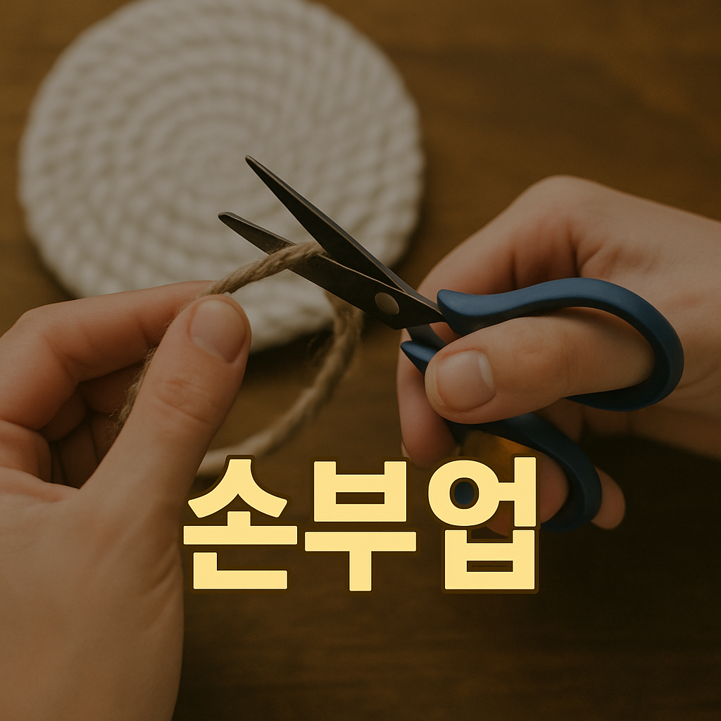 손부업(수공예 &amp; 포장 부업)