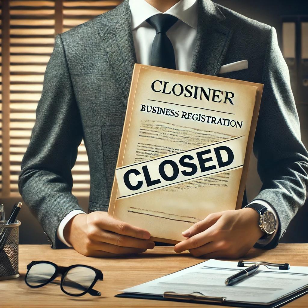 사업자 등록 폐업방법