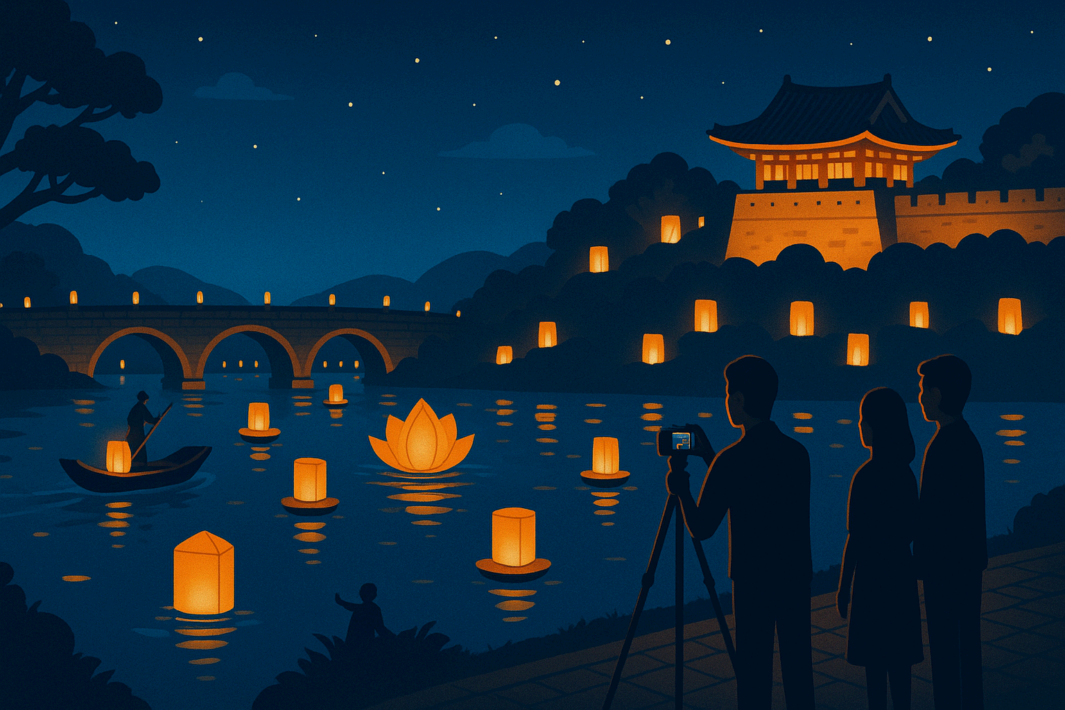 진주 남강유등축제 관람팁 / 포토스팟 총정리