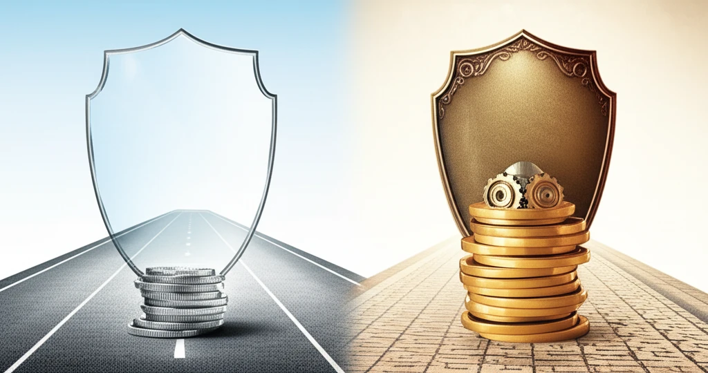 평생 보장 종신 vs 기간 한정 정기..