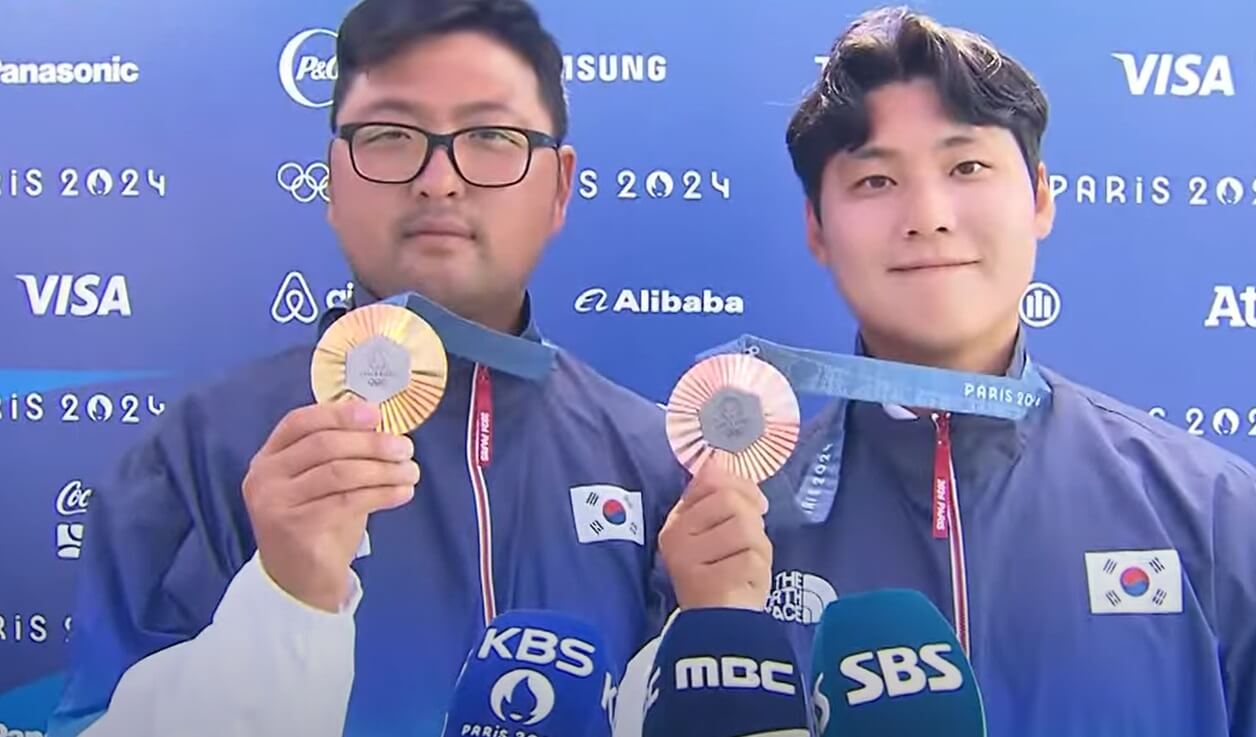 파리올림픽 남자양궁 개인전 결승 금메달 김우진 인터뷰 다시보기