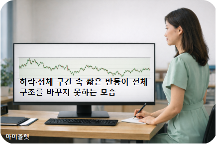 반등처럼 보이지만 구조는 바뀌지 않았다