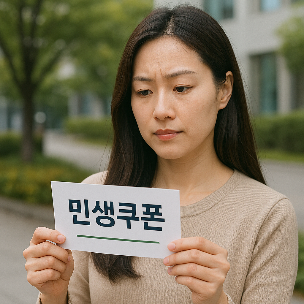 민생회복 소비쿠폰