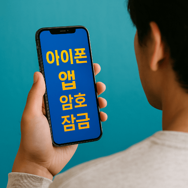 아이폰 앱 암호 잠금 설정 방법 썸네일