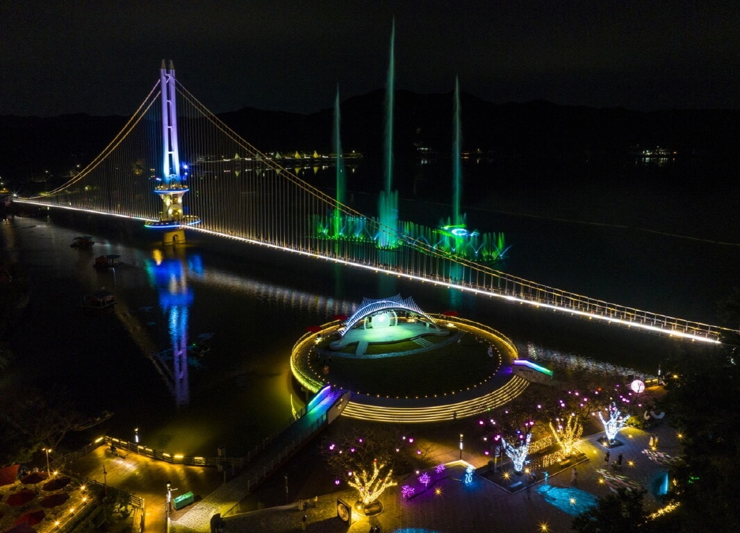 야경이 아름다운 도시관광지