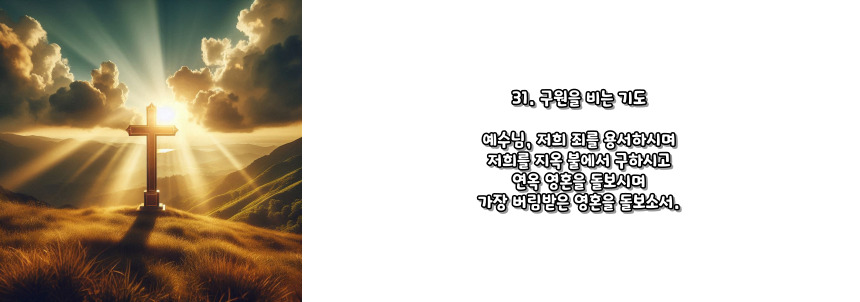 천주교 묵주기도 빛의 신비 5단