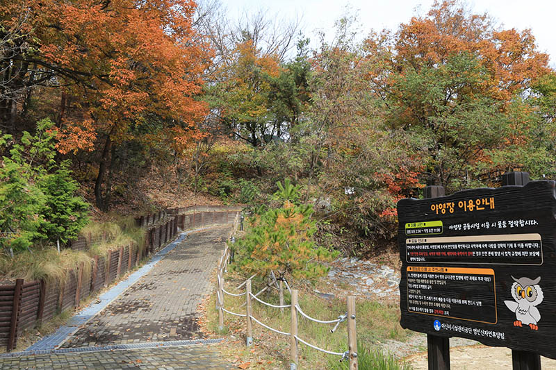 아산 영인산자연휴양림 숲속야영장 소개