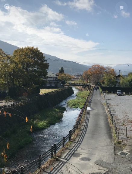 유후인 시골 풍경 사진