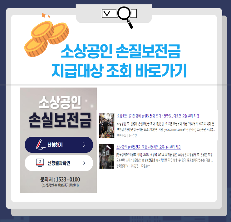 손실보전금 지급대상