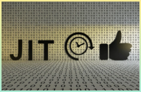 JIT의 장점을 나타내는 사진