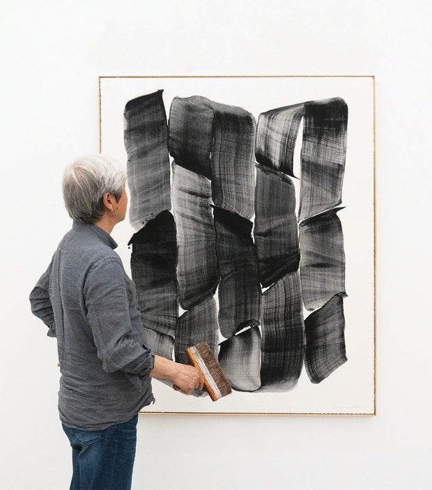 현대미술 작가 이배의 작품 세계, 숯으로 그린 침묵의 미학