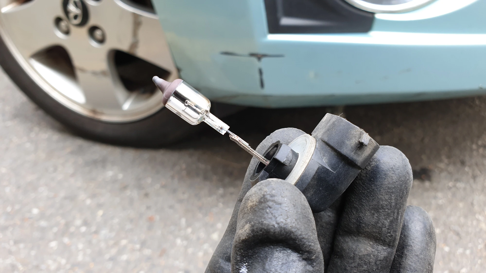 스파크 안개등 전구