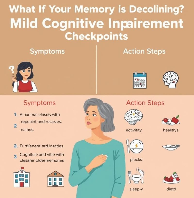 What if your memory is failing now? Checkpoints for mild cognitive impairment