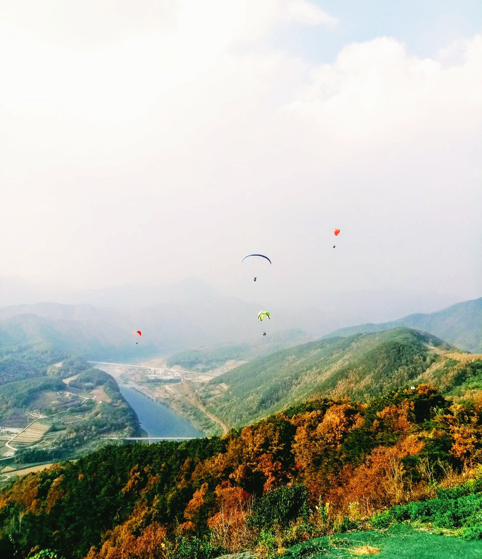 단양 패러글라이딩