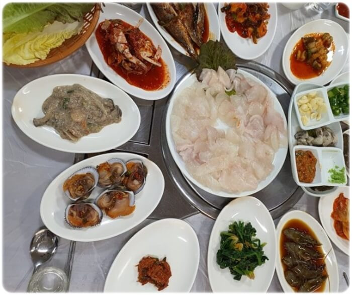 신시도 대풍펜션민박 1박 3식