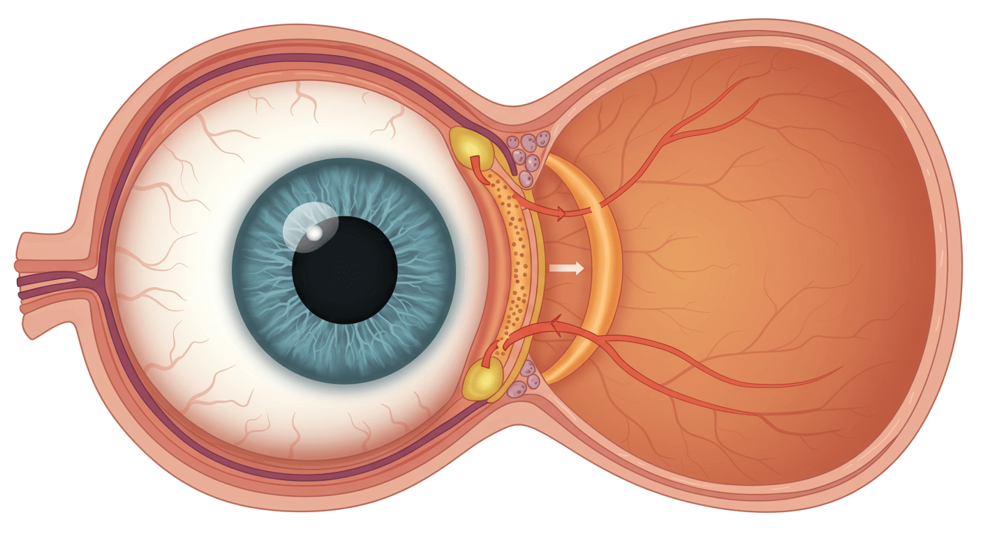 망막박리란? 정의와 진행 메커니즘