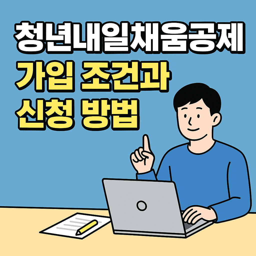 2025년 청년내일채움공제 가입 조건과 신청 방법 총정리: 자격 요건부터 수령 전략까지