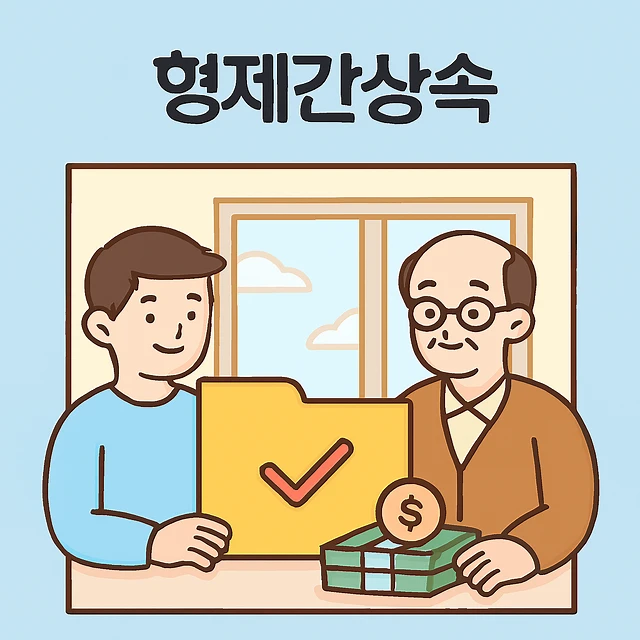 상속합의서,형제간상속