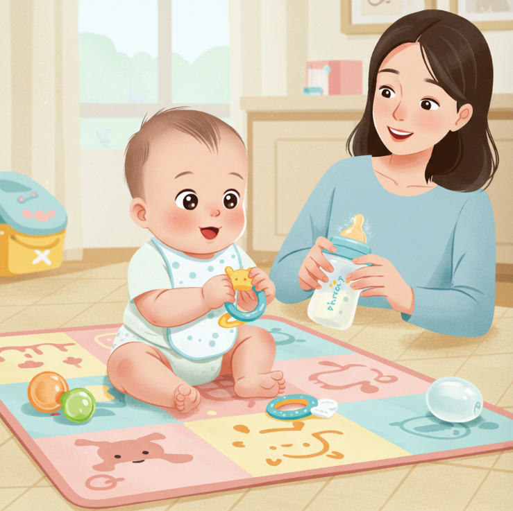 3~6개월: 발달·위생템 업그레이드 시점