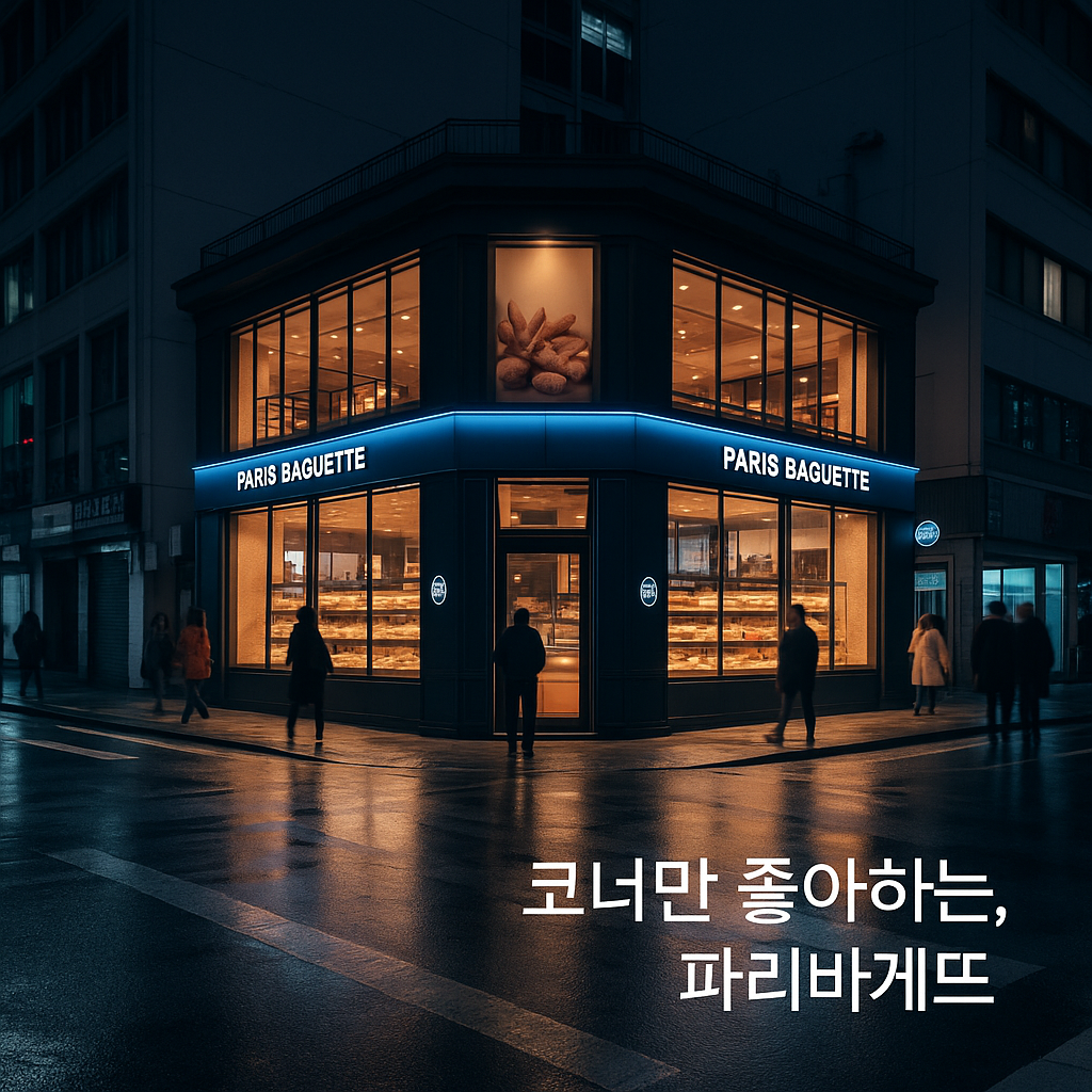 파리바게뜨는 왜 길 모퉁이에 있을까 &mdash; 시선의 경제학