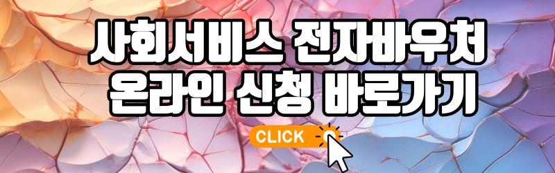 사회서비스 전자바우처