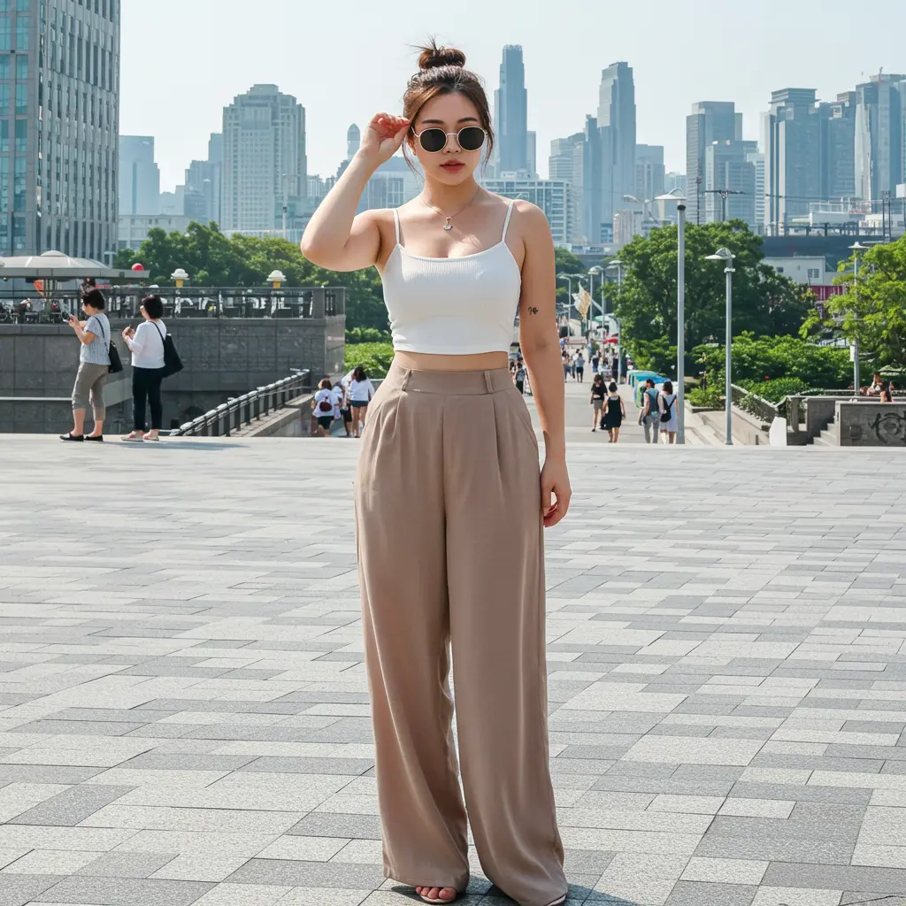 작은 키 여성 키 높아 보이는 코디법 &ndash; 비율을 살리는 7가지 룩