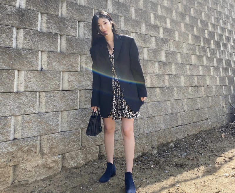 이해리 사복 패션