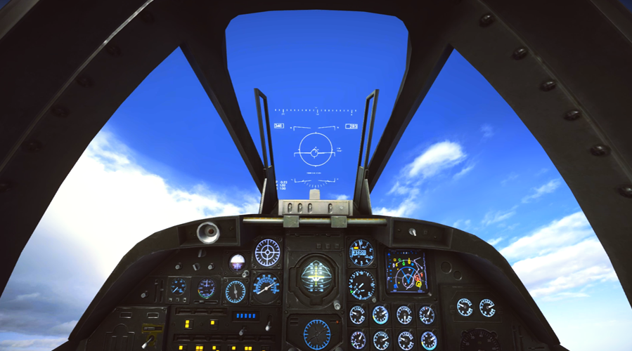 항공기 HUD