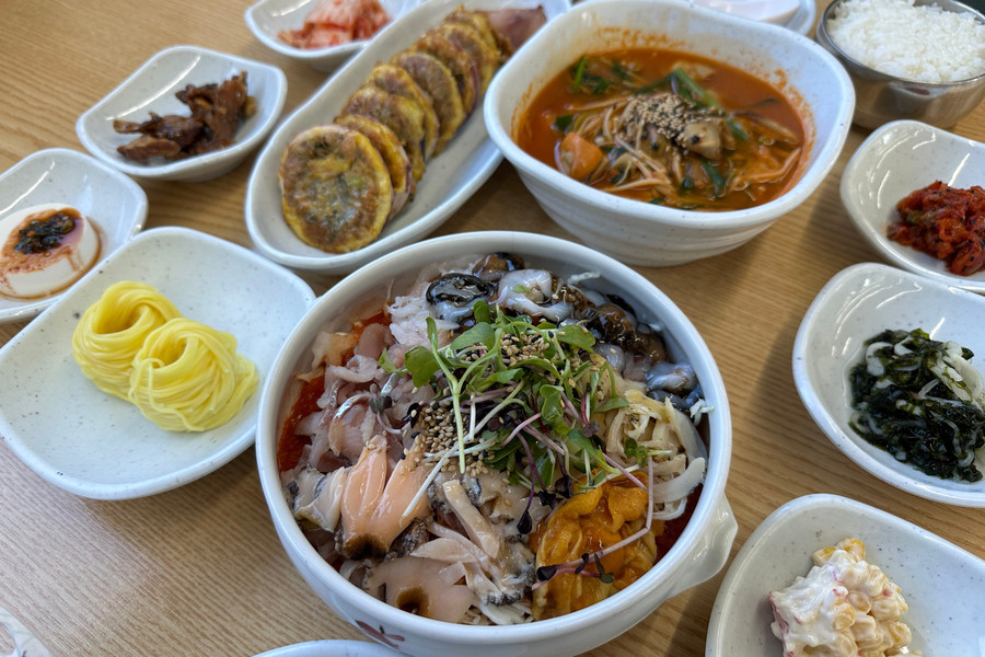 속초항아리물회