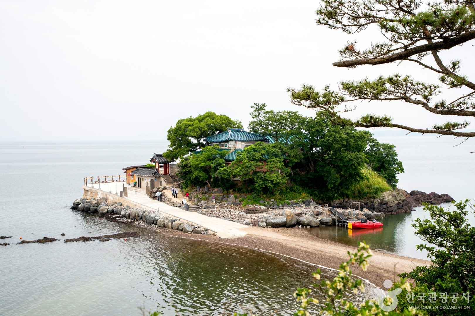 간월암
