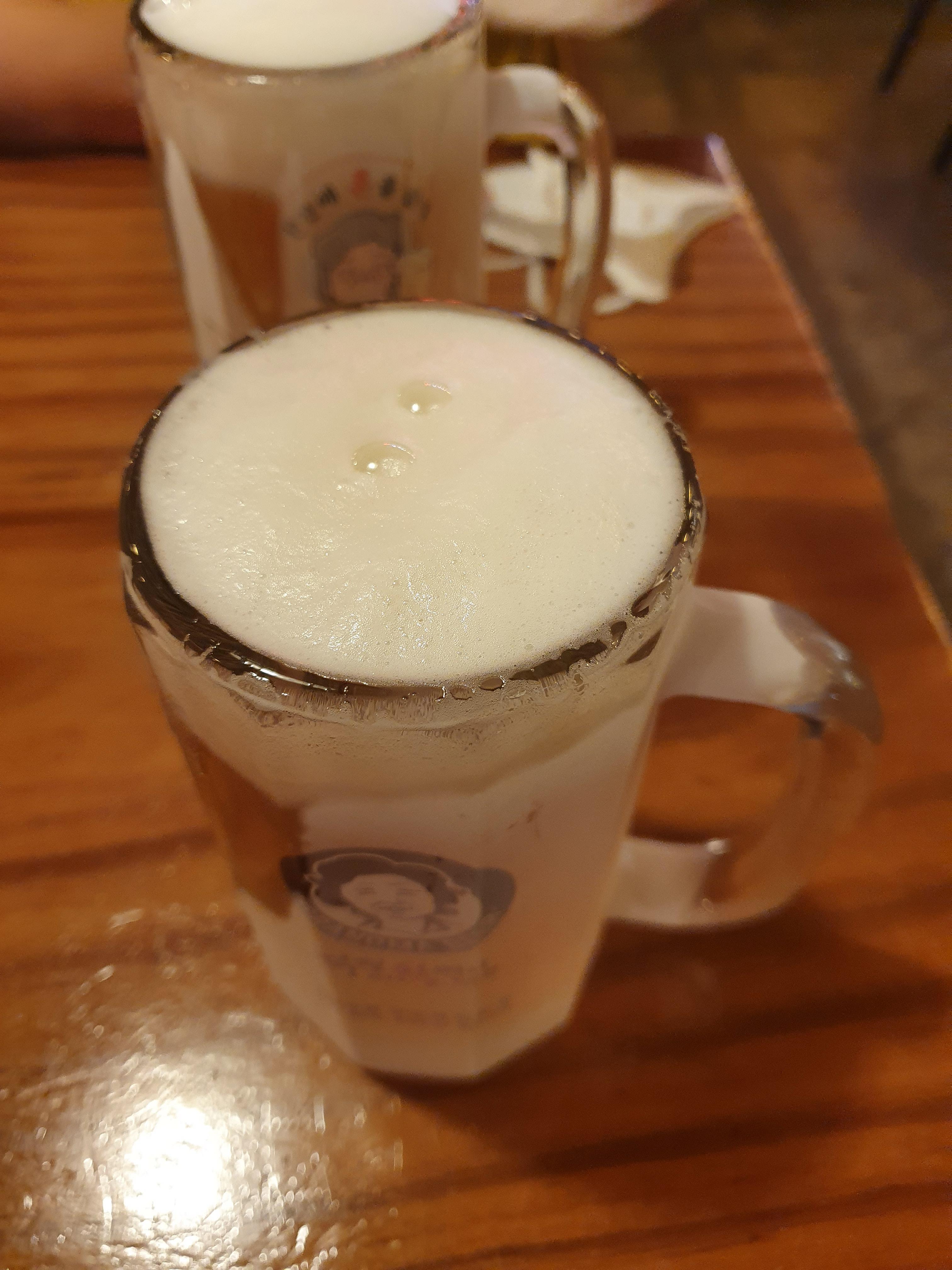 역전할머니 맥주 관저점 500cc 살얼음 맥주