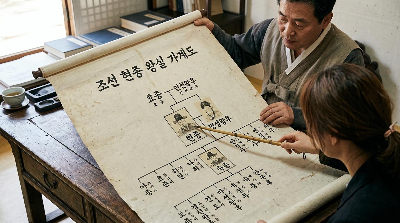 조선왕조 가계도 현종