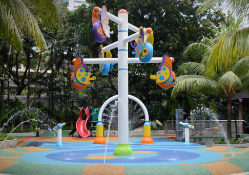 아이와 가기좋은 시흥 배곧한울공원 해수풀 수영장