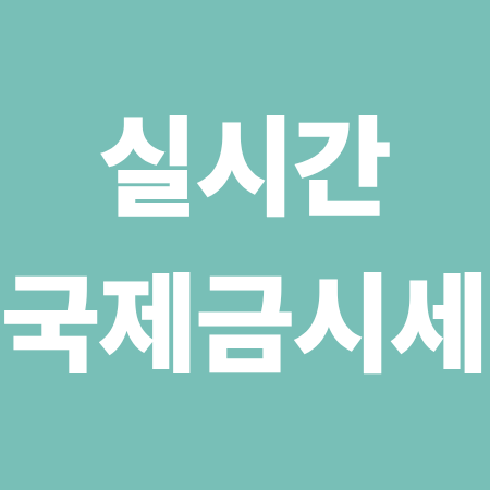 국제 금시세 2025 오늘 금가격 실시간