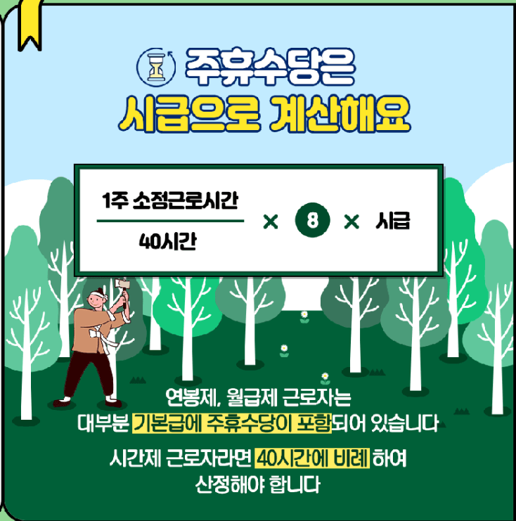 주휴수당 계산