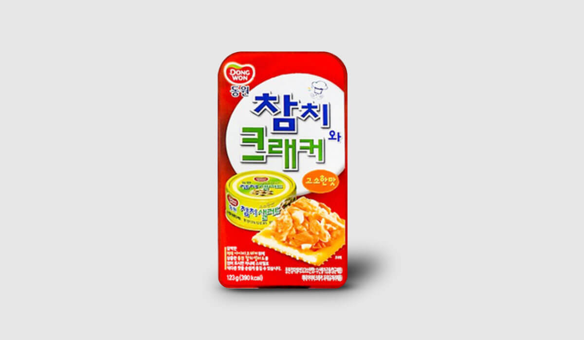“와인과-어울리는-참치와-크래커”