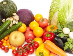 식이섬유가 포함된 야채 사진