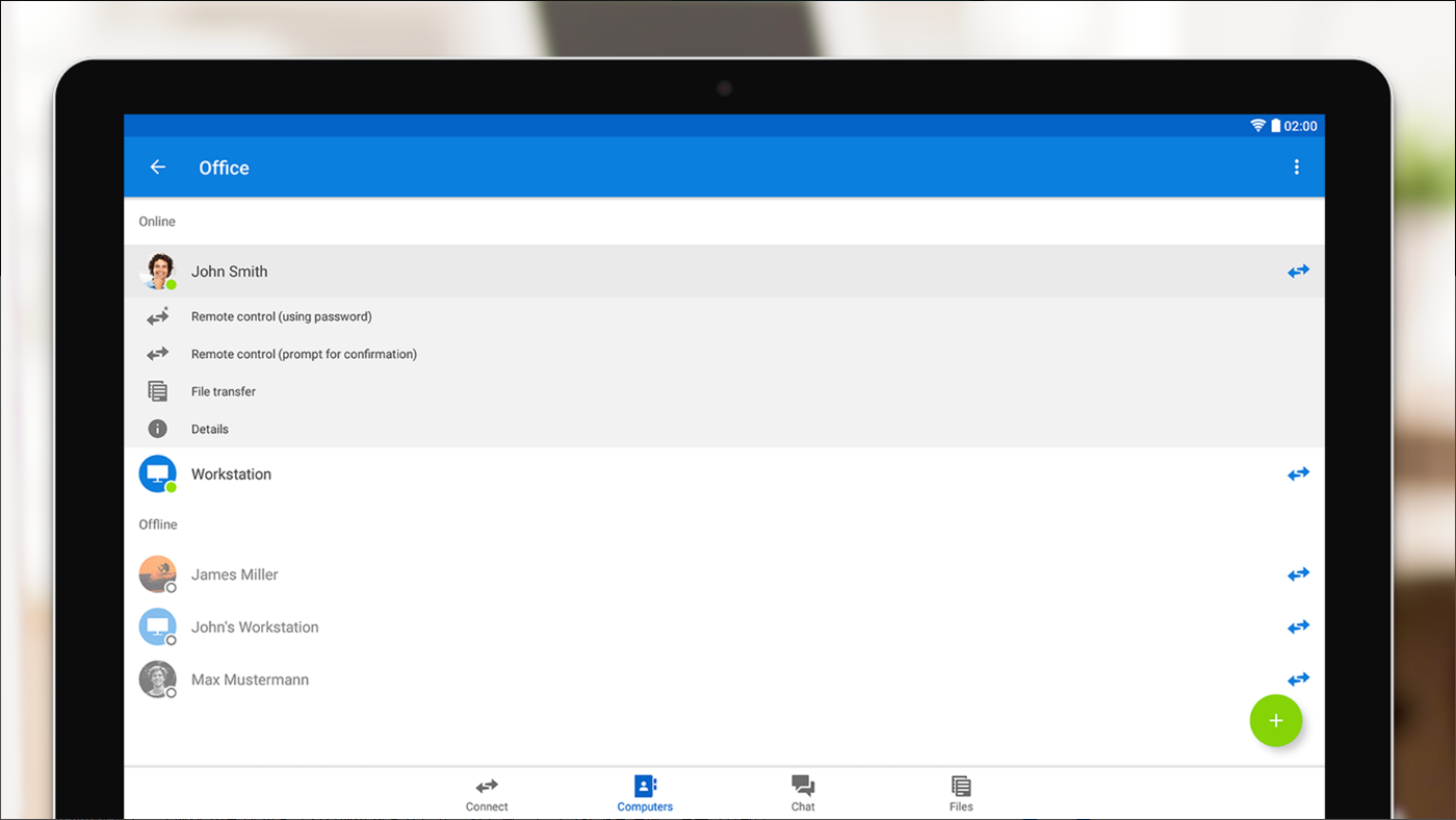 팀뷰어(TeamViewer), 컴퓨터(PC) 원격제어 시스템